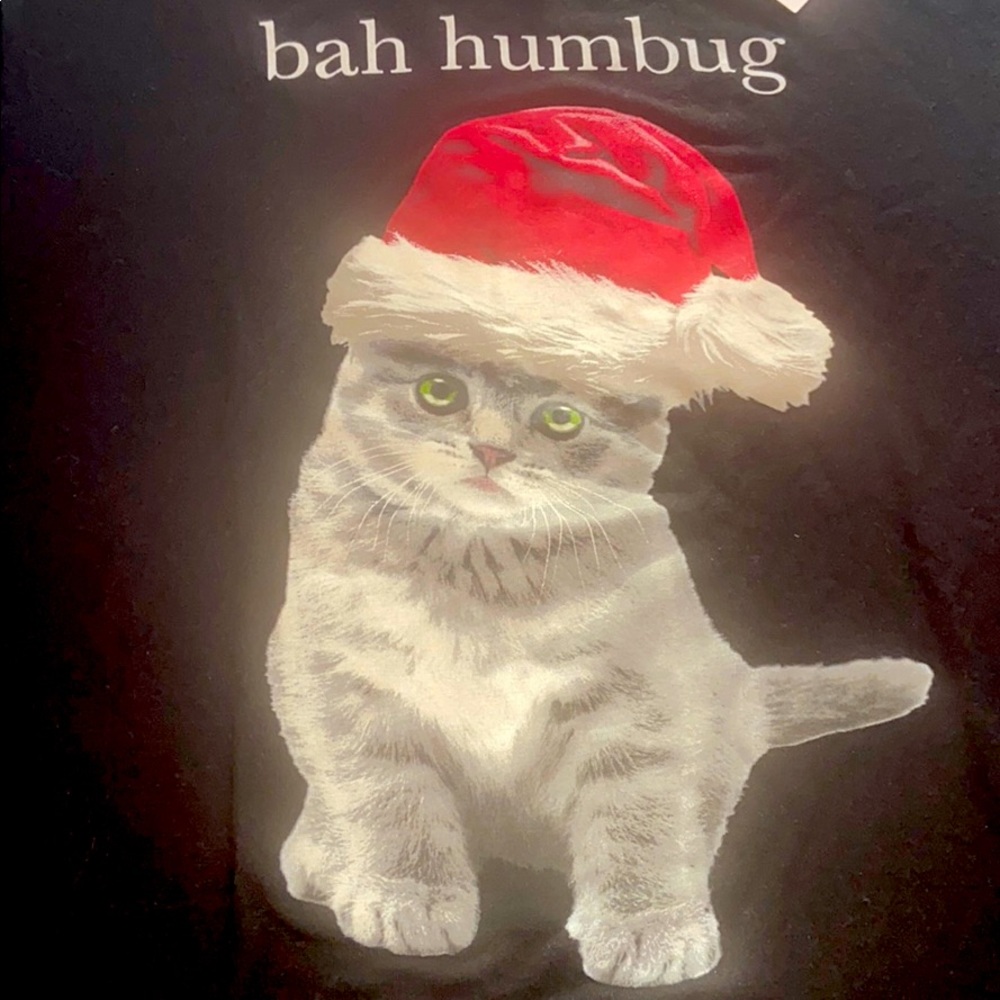 Bah Humbug Kitten T-shirt